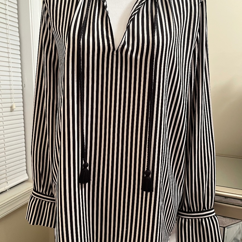 New! Ann Taylor Striped Blouse
